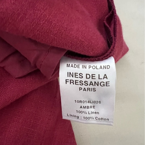 Ines de La Fressange Amber Dress in Raspberry EU 36 - Picture 15 of 16